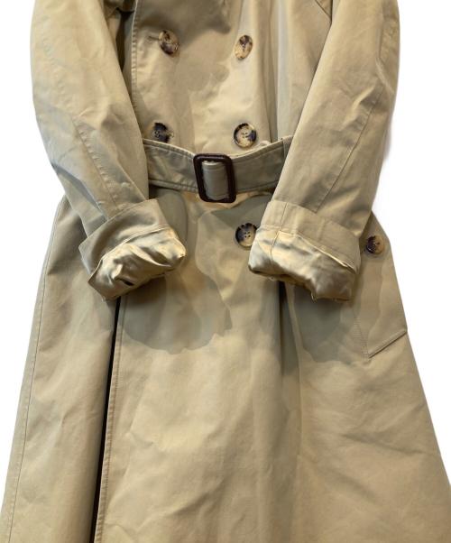 ALEXANDER McQUEEN（アレキサンダーマックイーン）ALEXANDER McQUEEN (アレキサンダーマックイーン) トレンチコート　567737 QNS34 ベージュ サイズ:44の古着・服飾アイテム
