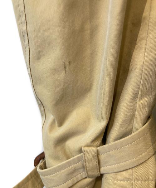 ALEXANDER McQUEEN（アレキサンダーマックイーン）ALEXANDER McQUEEN (アレキサンダーマックイーン) トレンチコート　567737 QNS34 ベージュ サイズ:44の古着・服飾アイテム