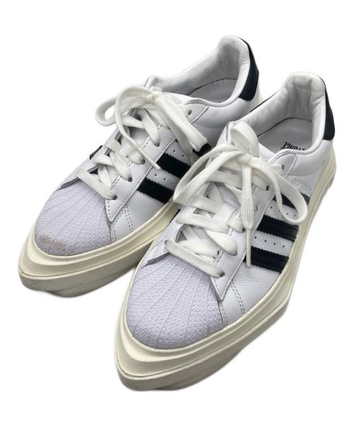 adidas（アディダス）adidas (アディダス) BEYONCE (ビヨンセ) SUPERSTAR PLATFORM CLOUD FY7730 スニーカー ホワイト サイズ:24.5cmの古着・服飾アイテム
