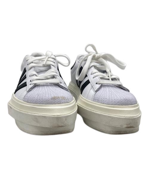 adidas（アディダス）adidas (アディダス) BEYONCE (ビヨンセ) SUPERSTAR PLATFORM CLOUD FY7730 スニーカー ホワイト サイズ:24.5cmの古着・服飾アイテム