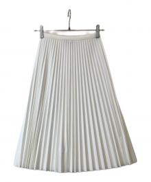 LACOSTE（ラコステ）の古着「プリーツスカート JF8050」｜ホワイト