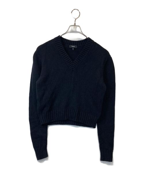 theory（セオリー）theory (セオリー) LANA CASH/ VNECK PO C　4301721 ブラック サイズ:Sの古着・服飾アイテム