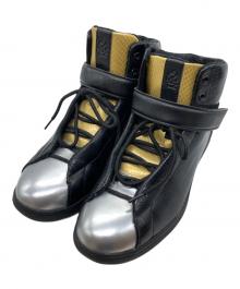 RUSSELUNO（ラッセルノ）の古着「ゴルフシューズ」｜ブラック