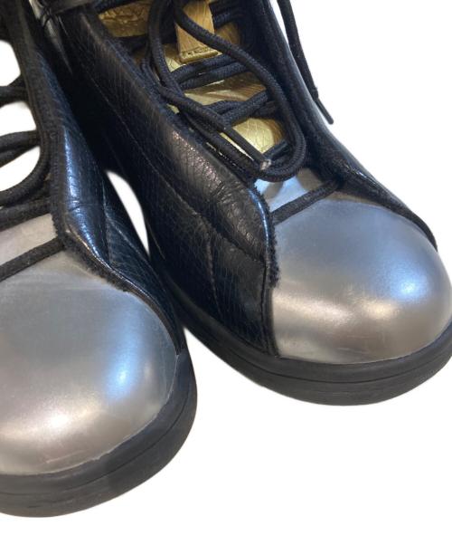 RUSSELUNO（ラッセルノ）RUSSELUNO (ラッセルノ) ゴルフシューズ ブラック サイズ:26.0の古着・服飾アイテム