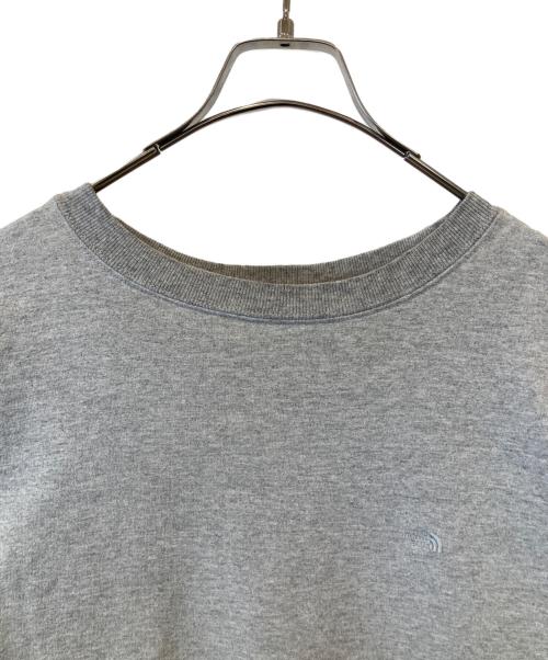 THE NORTHFACE PURPLELABEL（ザ・ノースフェイス パープルレーベル）THE NORTHFACE PURPLELABEL (ザ・ノースフェイス パープルレーベル) 10oz Mountain Crew Neck Sweat　クルーネックスウェット　NT6751N グレー サイズ:Lの古着・服飾アイテム