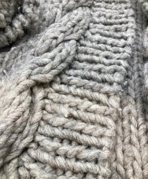 TODAYFUL（トゥデイフル）TODAYFUL (トゥデイフル) ケーブルハンドニットカーディガン 11820518 ベージュ サイズ:38の古着・服飾アイテム