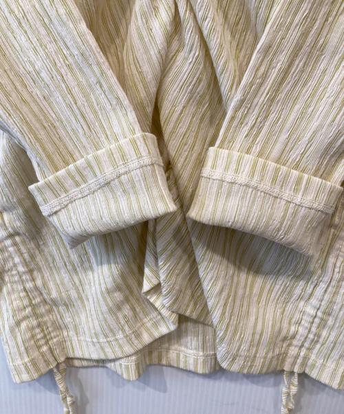 Ameri（アメリ）Ameri (アメリ) SIDE DRAWSTRINGS GATHER TOP 01210350240 カットソー ベージュ サイズ:FREEの古着・服飾アイテム