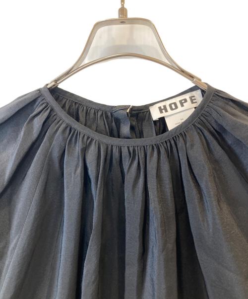 HOPE（ホープ）HOPE (ホープ) ギャザーブラウス 12729729 ブラック サイズ:38の古着・服飾アイテム