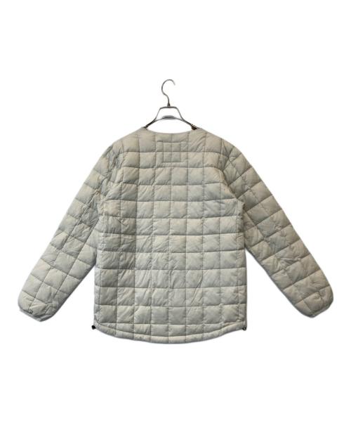 TAION（タイオン）TAION (タイオン) マウンテンクルーネックダウンジャケット アイボリー サイズ:Mの古着・服飾アイテム