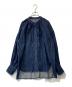 machatt（マチャット）の古着「デニムブラウス」｜インディゴ
