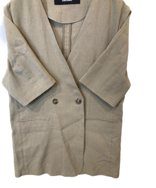 JOURNAL STANDARD（ジャーナルスタンダード）JOURNAL STANDARD (ジャーナルスタンダード) アイアスストレッチハーフスリーブジャケット　23010400904120 カーキ サイズ:Freeの古着・服飾アイテム