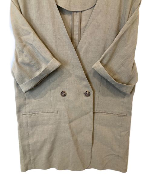 JOURNAL STANDARD（ジャーナルスタンダード）JOURNAL STANDARD (ジャーナルスタンダード) アイアスストレッチハーフスリーブジャケット　23010400904120 カーキ サイズ:Freeの古着・服飾アイテム