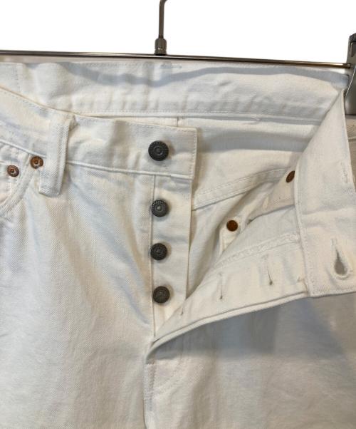 SUGAR CANE（シュガーケーン）SUGAR CANE (シュガーケーン) 12oz. ホワイトデニム　471 ホワイト サイズ:W33×L34の古着・服飾アイテム