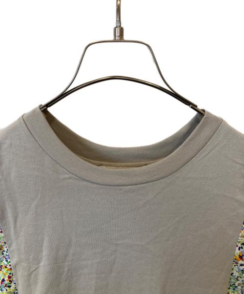 ZUCCA（ズッカ）ZUCCA (ズッカ) LIBERTY PRINTドッキングワンピース　ZU31JH175ｄ グレー サイズ:Mの古着・服飾アイテム