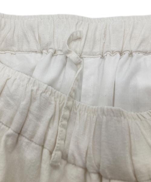 SLOBE IENA（スローブ イエナ）SLOBE IENA (スローブ イエナ) レーヨンリネンイージーパンツ 24030912308120 ホワイト サイズ:36の古着・服飾アイテム