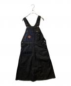 grn outdoorジーアールエヌ アウトドア）の古着「HIASOBI キャンパー ジャンスカ」｜インディゴ