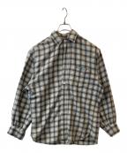 POLO COUNTRYポロカントリー）の古着「チェックシャツ」｜レッド×グレー