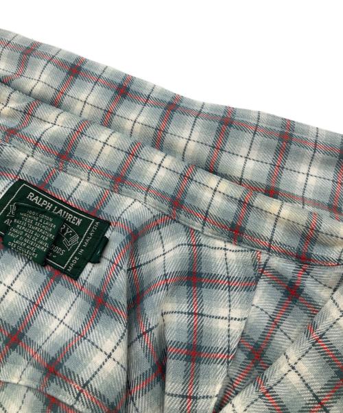 POLO COUNTRY（ポロカントリー）POLO COUNTRY (ポロカントリー) チェックシャツ レッド×グレー サイズ:6の古着・服飾アイテム