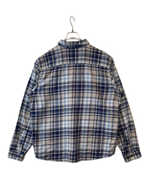 Patagonia（パタゴニア）Patagonia (パタゴニア) ライトウェイト・フィヨルド・フランネル・シャツ ブルー サイズ:XLの古着・服飾アイテム