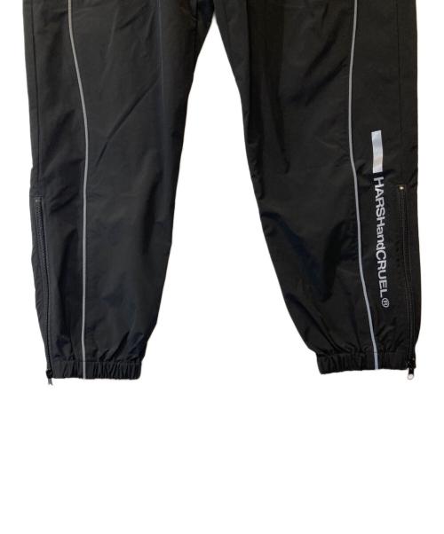 HARSH AND CRUEL（ハーシュアンドクルーエル）HARSH AND CRUEL (ハーシュアンドクルーエル) ナイロンパンツ ブラック サイズ:FREEの古着・服飾アイテム