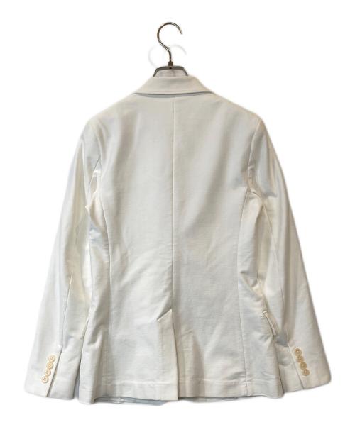 POLO RALPH LAUREN（ポロ・ラルフローレン）POLO RALPH LAUREN (ポロ・ラルフローレン) ワッペンコットンブレザー ホワイト サイズ:2の古着・服飾アイテム