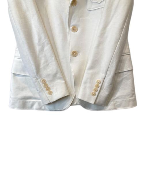 POLO RALPH LAUREN（ポロ・ラルフローレン）POLO RALPH LAUREN (ポロ・ラルフローレン) ワッペンコットンブレザー ホワイト サイズ:2の古着・服飾アイテム