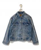 LEVI'S PReMIUMリーバイス プレミアム）の古着「袖装飾デニムジャケット　72749-0000」｜インディゴ