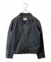 49AV junko shimada（フォーティーナインアベニュージュンコシマダ）の古着「レザージャケット」｜ブラック