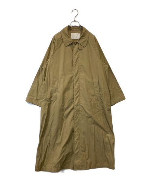 Midi-Umi（ミディウミ）Midi-Umi (ミディウミ) コットンステンカラーコート 3-779646 ブラウン サイズ:FREEの古着・服飾アイテム