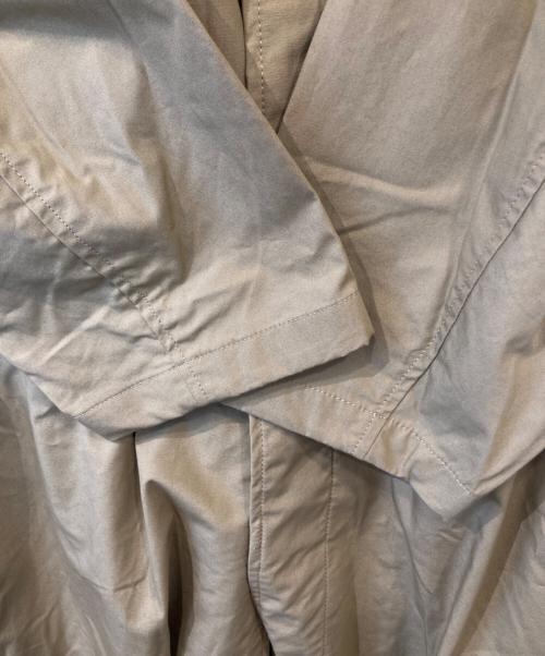 Midi-Umi（ミディウミ）Midi-Umi (ミディウミ) コットンステンカラーコート 3-779646 ブラウン サイズ:FREEの古着・服飾アイテム