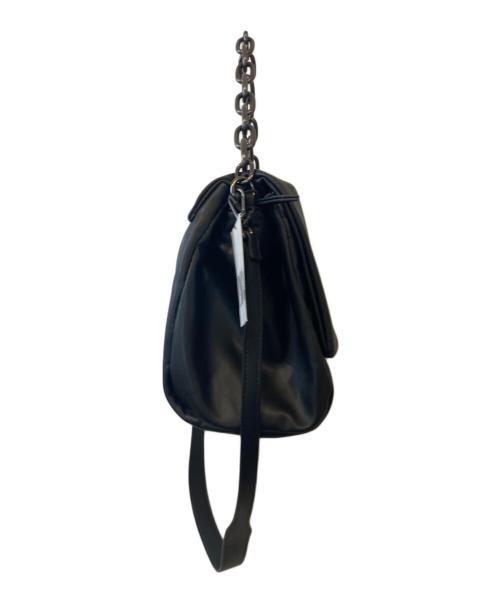 ZARA（ザラ）ZARA (ザラ) チェーン フラップ クロスボディバッグ　3526/420 ブラック サイズ:FREE 未使用品の古着・服飾アイテム