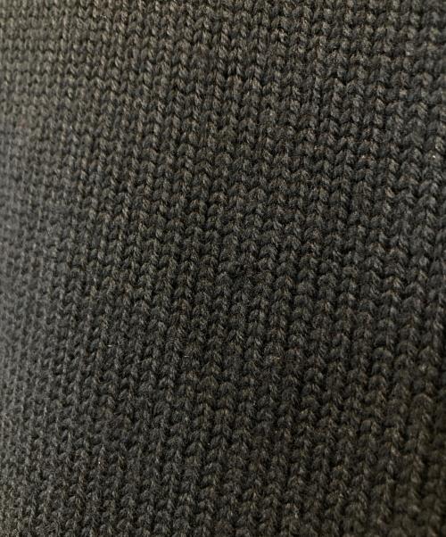 Drumohr（ドルモア）Drumohr (ドルモア) ケーブルクルーニット 21-15-0002-899 ブラック サイズ:48の古着・服飾アイテム