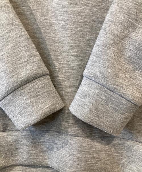 clubhaus（クラブハウス）clubhaus (クラブハウス) tangram (タングラム) DOUBLE KNIT HOODIE　TGA-MF21 グレー サイズ:Mの古着・服飾アイテム