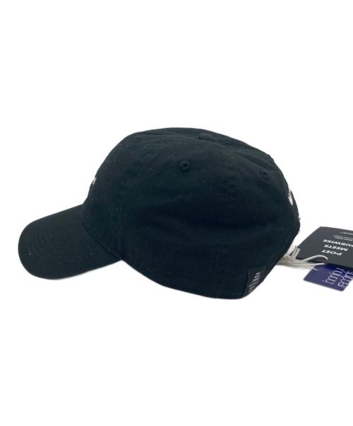 POET MEETS DUBWISE（ポエットミーツダブワイズ）POET MEETS DUBWISE (ポエットミーツダブワイズ) EXTENDED CAP ６パネルキャップ　ETDCP-0486 ブラック サイズ:FREE 未使用品の古着・服飾アイテム