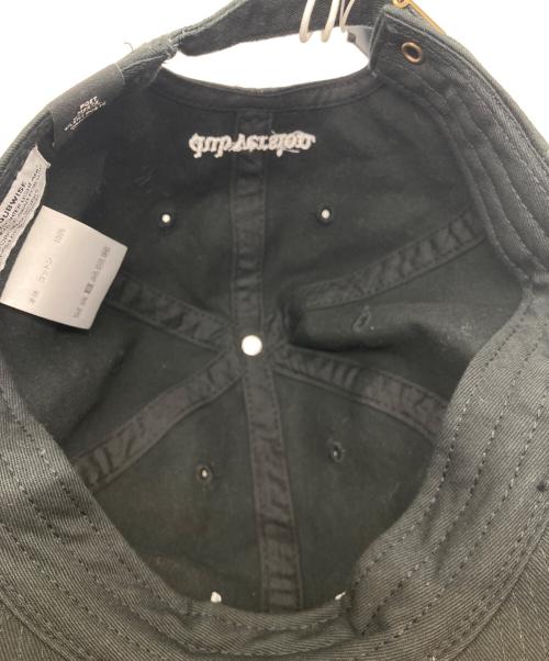 POET MEETS DUBWISE（ポエットミーツダブワイズ）POET MEETS DUBWISE (ポエットミーツダブワイズ) EXTENDED CAP ６パネルキャップ　ETDCP-0486 ブラック サイズ:FREE 未使用品の古着・服飾アイテム