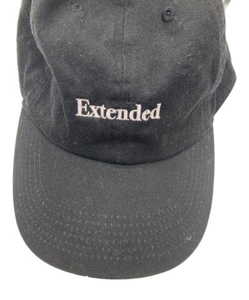 POET MEETS DUBWISE（ポエットミーツダブワイズ）POET MEETS DUBWISE (ポエットミーツダブワイズ) EXTENDED CAP ６パネルキャップ　ETDCP-0486 ブラック サイズ:FREE 未使用品の古着・服飾アイテム