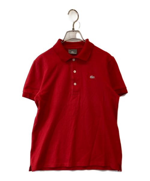 LACOSTE（ラコステ）LACOSTE (ラコステ) ポロシャツ レッド サイズ:2の古着・服飾アイテム