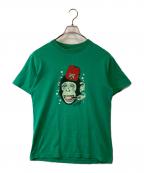 X-LARGEエクストララージ）の古着「プリントTシャツ」｜グリーン
