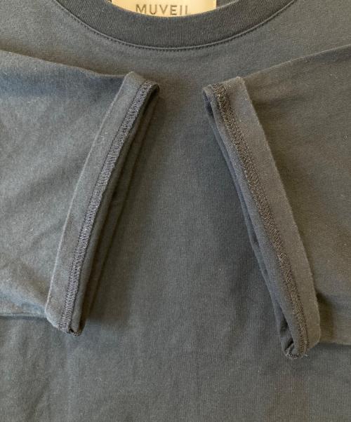 MUVELI（ミュベール）MUVELI (ミュベール) ブドウレース コンビジャージ ワンピース　MA212UA001 ネイビー サイズ:36の古着・服飾アイテム