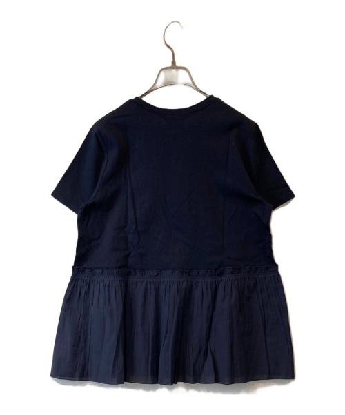 UNITED ARROWS TOKYO（ユナイテッドアローズトウキョウ）UNITED ARROWS TOKYO (ユナイテッドアローズトウキョウ) ティアード コンビ ショートスリーブ カットソー　1517-215-2469 ネイビー サイズ:表示がないため不明の古着・服飾アイテム