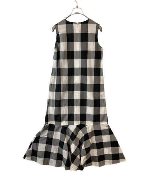 UNITED ARROWS（ユナイテッドアローズ）UNITED ARROWS (ユナイテッドアローズ) FABRICA Ｖネック ワンピース　1526-199-5025 グレー サイズ:36の古着・服飾アイテム