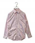 PAUL SMITHポールスミス）の古着「シャイニーコットン ドレスシャツ　223210 800PN」｜ピンク