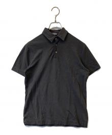 Zanone（ザノーネ）の古着「ポロシャツ」｜グレー