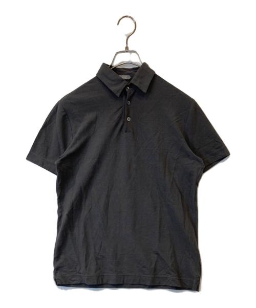 Zanone（ザノーネ）Zanone (ザノーネ) ポロシャツ グレー サイズ: 46の古着・服飾アイテム