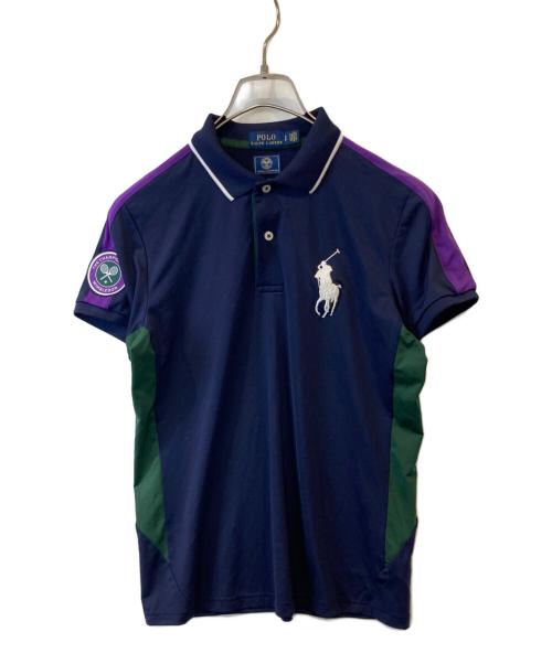 POLO RALPH LAUREN（ポロ・ラルフローレン）POLO RALPH LAUREN (ポロ・ラルフローレン) ポロシャツ ネイビー サイズ:Sの古着・服飾アイテム
