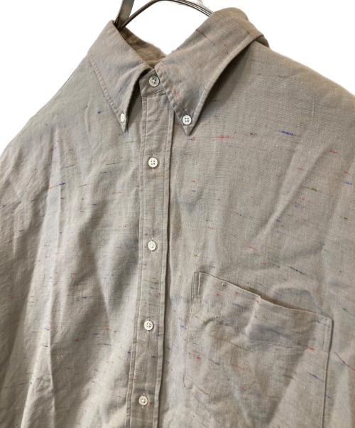 Graphpaper（グラフペーパー）Graphpaper (グラフペーパー) Color-Nep Oxford L/S B.D shirt GM221-50089 シャツ ブラウン サイズ:FREEの古着・服飾アイテム