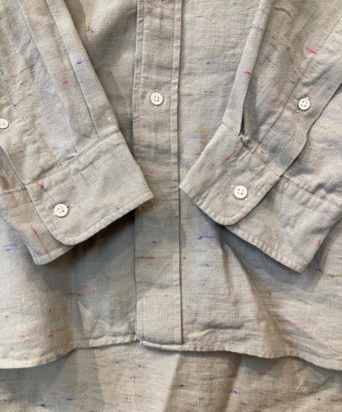 Graphpaper（グラフペーパー）Graphpaper (グラフペーパー) Color-Nep Oxford L/S B.D shirt GM221-50089 シャツ ブラウン サイズ:FREEの古着・服飾アイテム