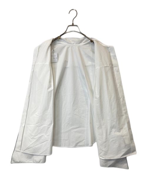 15 quinze（カーンズ）15 quinze (カーンズ) ボウタイシャツ ホワイト サイズ:FREE 未使用品の古着・服飾アイテム