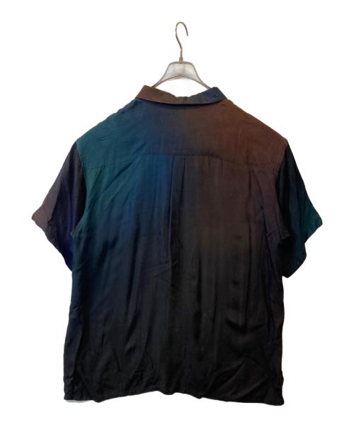 stein（シュタイン）stein (シュタイン) OVERSIZED CUPRO OPEN COLLAR SS SHIRT　ST 523-2 ブラウン サイズ:Lの古着・服飾アイテム