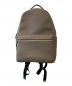 MURAムラ）の古着「シュリンクレザー ダブルジッパー バックパック」｜ブラウン
